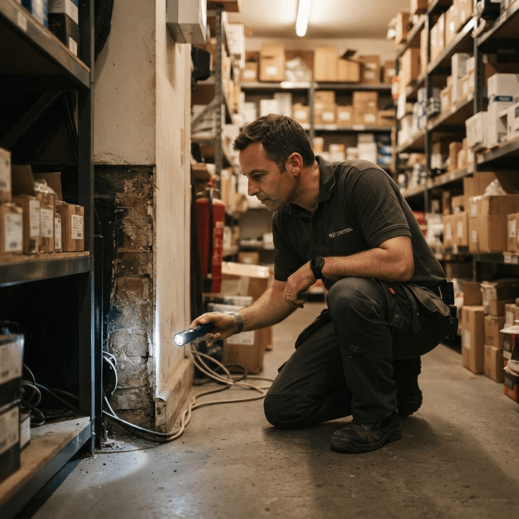 Zeus Services commercial pest control for Retail
